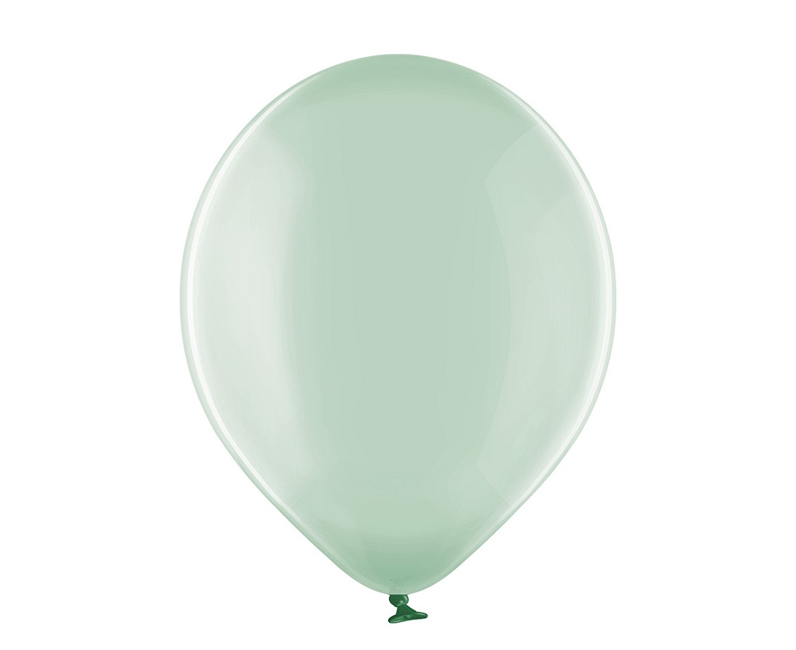 Balloons Belbal 12", B105-045, crystal soap green, 100pcs